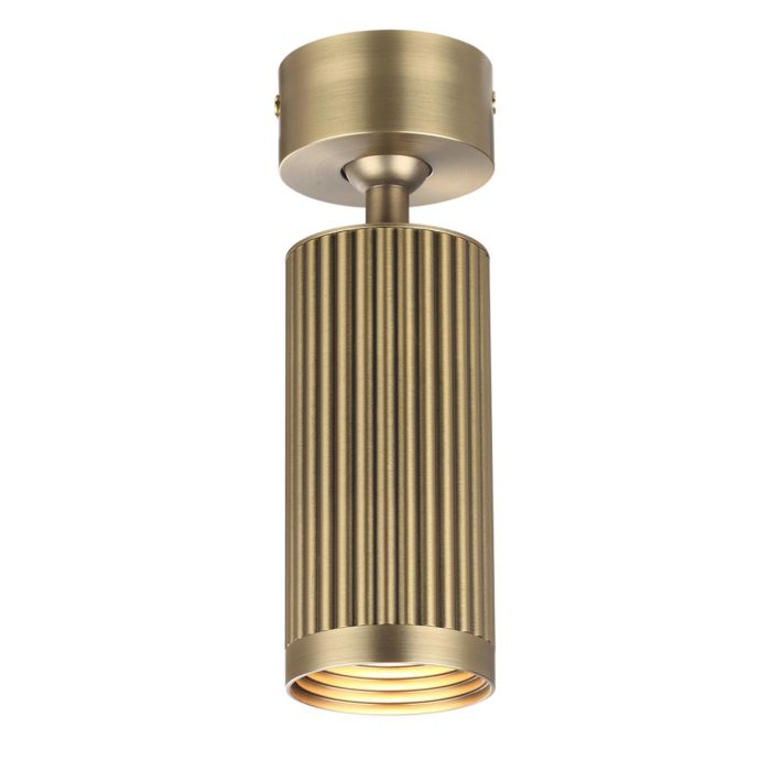 Потолочный светильник ODEON LIGHT MANCHESTER, бронзовый, GU10 LED, LED 10W
