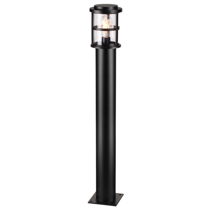 Уличный светильник ODEON LIGHT MAGUS, черный/прозрачный, E27, 60W