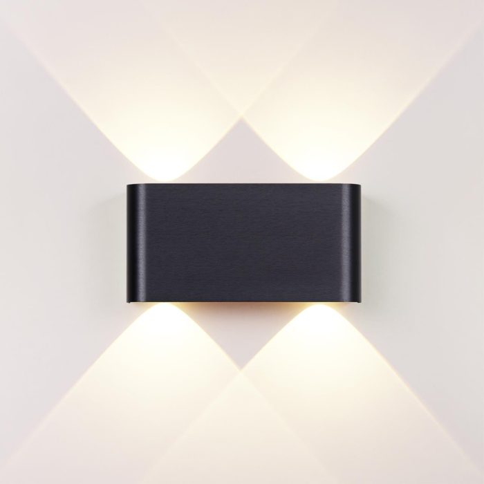 Бра ODEON LIGHT MAGNUM, черный, LED, LED 4W, 3000K