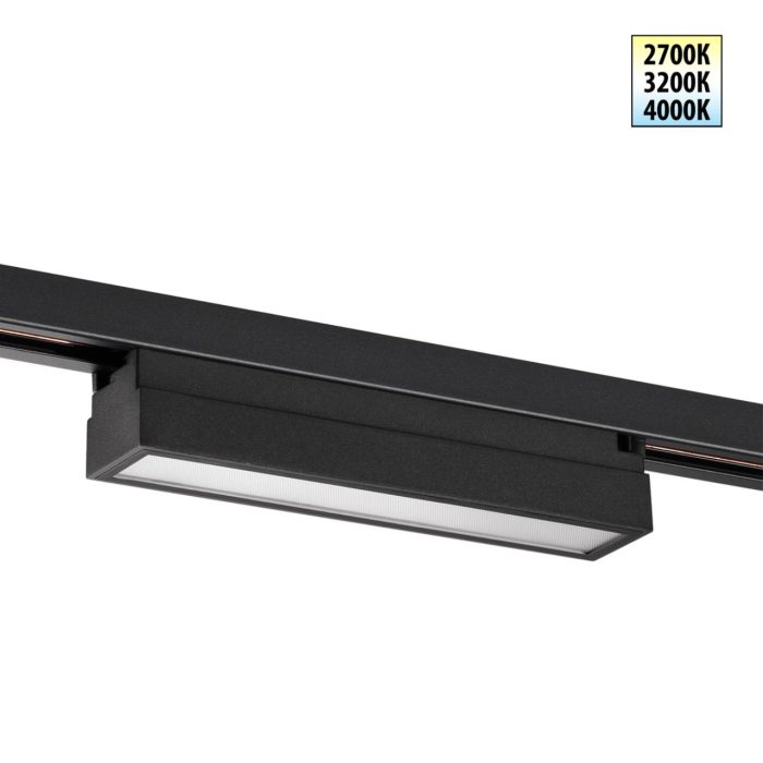 Трековый светильник NOVOTECH ITER, черный, LED, LED 12W, 2700K