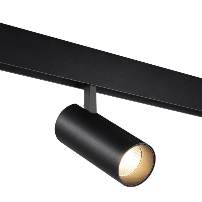 Трековый светильник NOVOTECH FLUM, черный, LED, LED 20W, 3000K