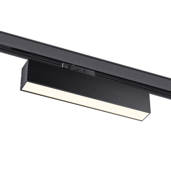 Трековый светильник NOVOTECH ITER, черный, LED, LED 18W, 4000K