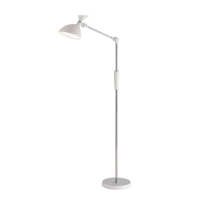 Торшер LUMION HORSA, белый, LED, LED 15W, 3000K