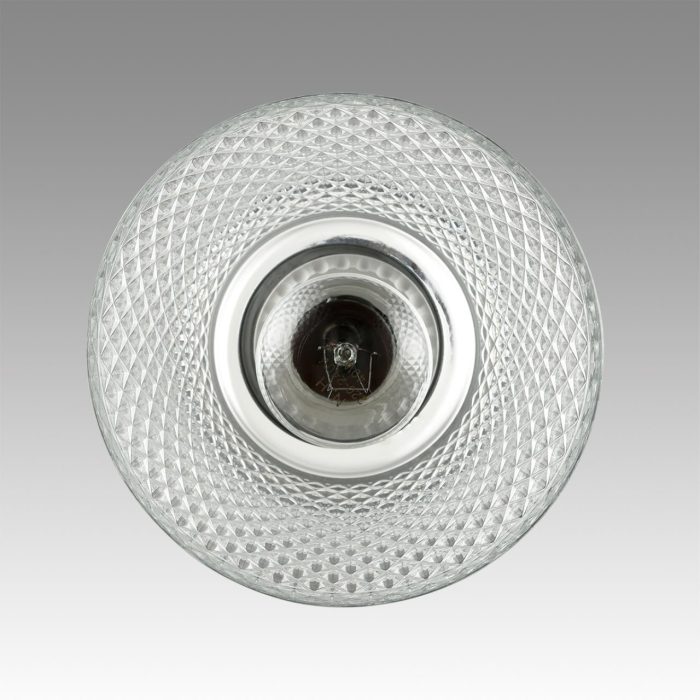 Подвесной светильник LUMION MANOLA, хром, прозрачный/хром, E27, 60W