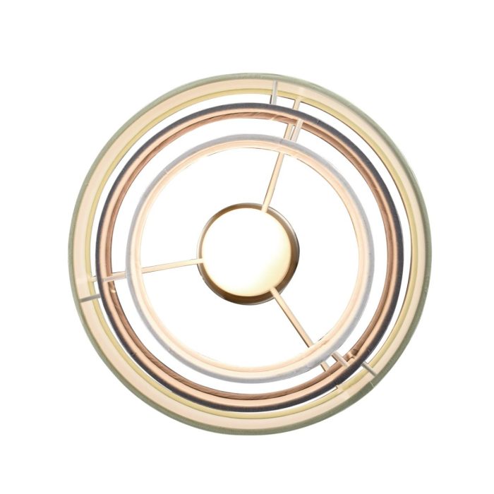 Подвесной светильник LUMION ILAIDA, никель, мятный, серый, белый/никель, E27, 60W