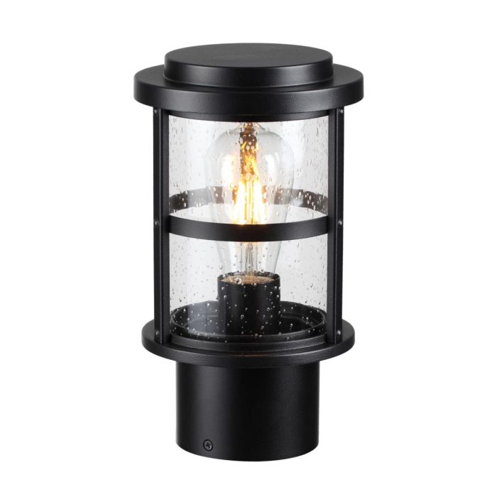 Уличный светильник ODEON LIGHT MAGUS, черный/прозрачный, E27, 60W