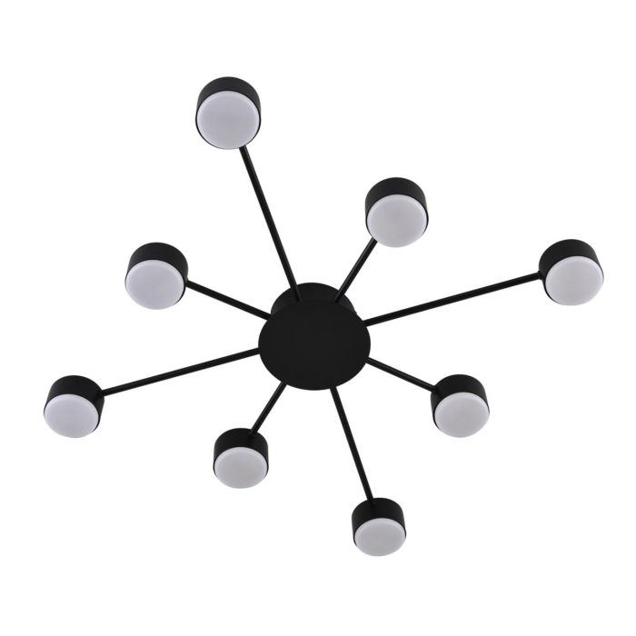 Потолочный светильник LUMION TORINA, черный, GX53 LED, LED 56W