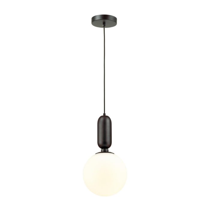 Подвесной светильник ODEON LIGHT OKIA, черный/белый, E27, 40W