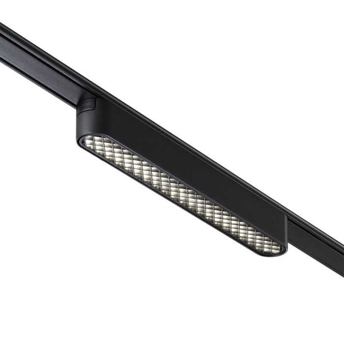 Трековый светильник NOVOTECH SMAL, черный, LED, LED 12W, 4000K