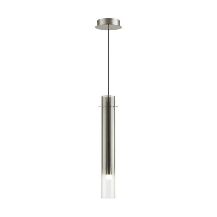 Подвесной светильник ODEON LIGHT SHINY, серебристый/дымчатый, LED, LED 4W, 3000K
