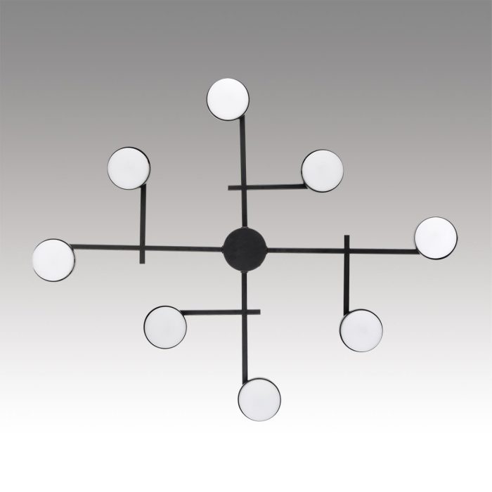 Потолочный светильник LUMION DABRA, черный, GX53 LED, LED 56W