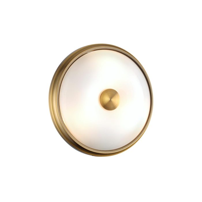 Настенно-потолочный светильник ODEON LIGHT PELOW, античн бронза/белый, E14, 80W