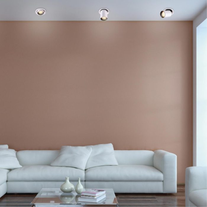 Встраиваемый светильник NOVOTECH LANZA, белый/черный, LED, LED 12W, 3000K