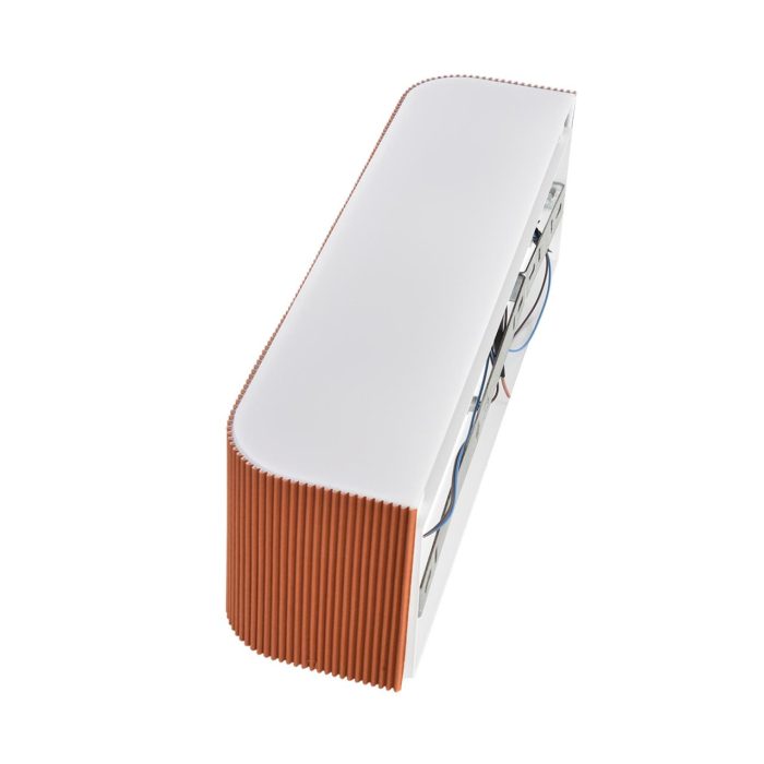 Бра LUMION GOFERA, белый, кирпичный/белый, E14 LED, LED 40W