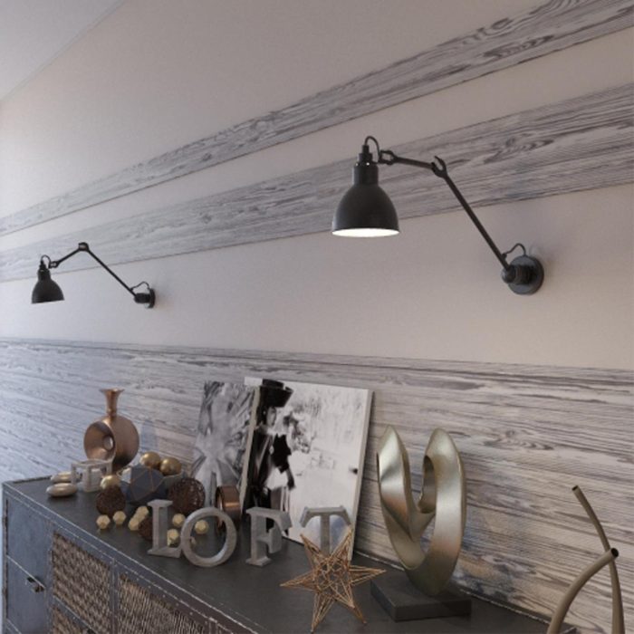 Бра ODEON LIGHT ARTA, черный, E14, 40W