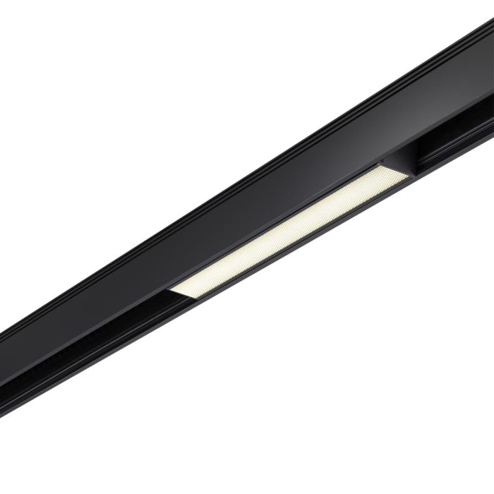Трековый светильник NOVOTECH KIT, черный, LED, LED 12W, 4000K