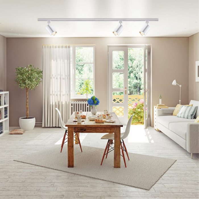 Трековый светильник NOVOTECH GUSTO, белый, GU10, 50W