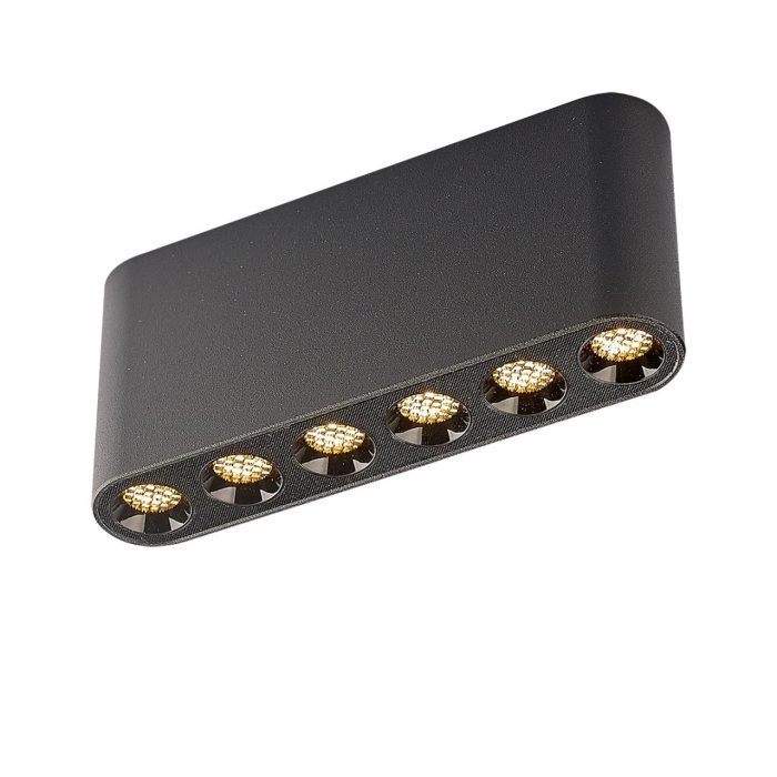 Потолочный светильник ODEON LIGHT SMALL, черный, LED, LED 15W, 3000K