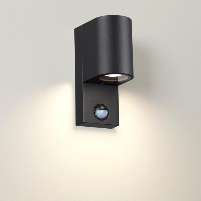 Бра ODEON LIGHT MOTTO, черный, GU10 LED, LED 7W