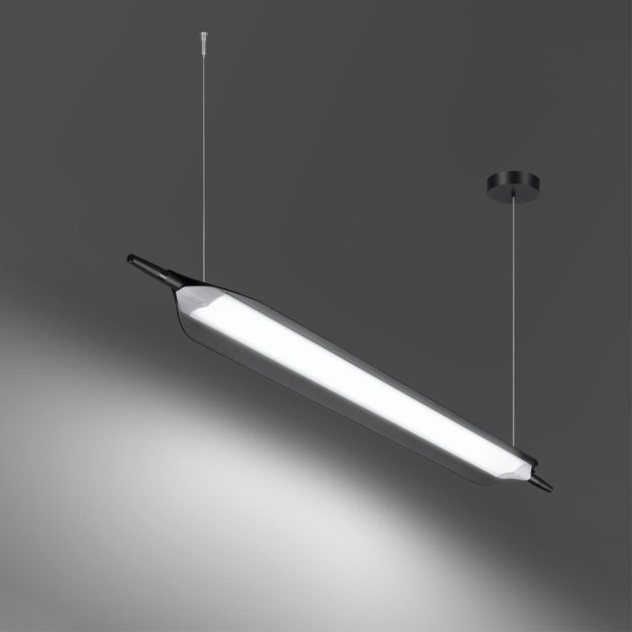 Подвесной светильник NOVOTECH ALA, черный, LED, LED 32W, 2700K