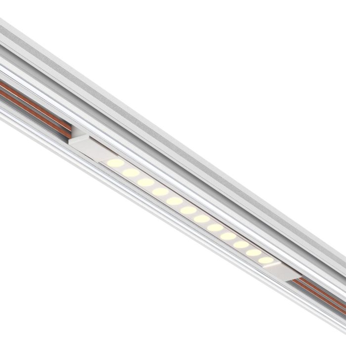 Трековый светильник NOVOTECH FLUM, белый, LED, LED 12W, 3000K