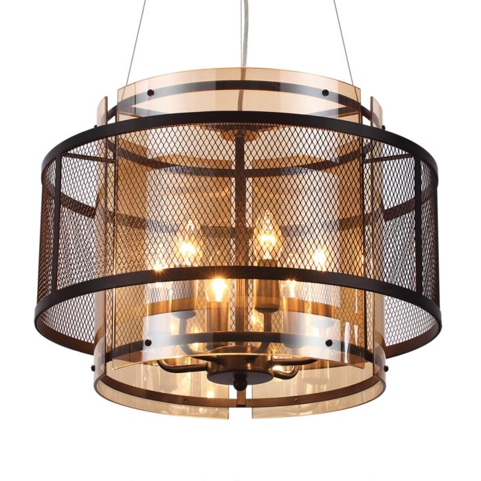 Подвесной светильник LUMION ZARINA, черный, золотой/черный, E14, 240W