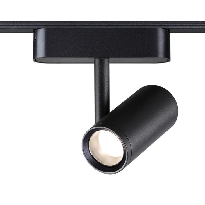 Трековый светильник NOVOTECH SMAL, черный, LED, LED 8W, 4000K