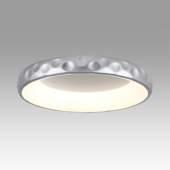 Потолочный светильник SONEX LACUNA, белый, серебряный/белый, LED, LED 56W, 3000K