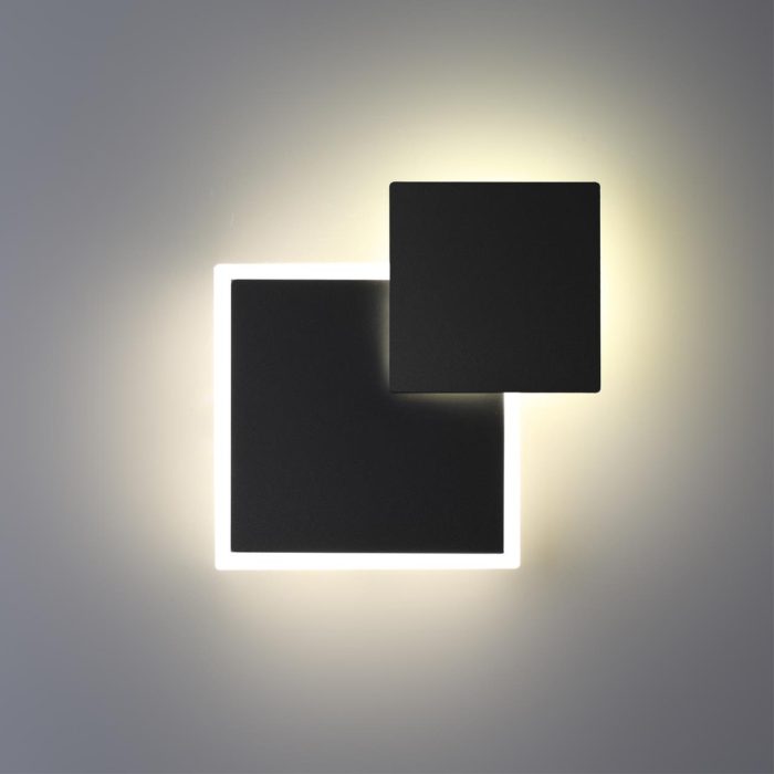 Уличный светильник NOVOTECH SMENA, черный, LED, LED 16W, 4000K