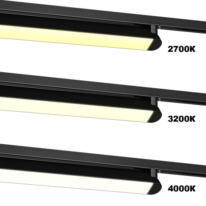 Трековый светильник NOVOTECH ITER, черный, LED, LED 24W, 2700K