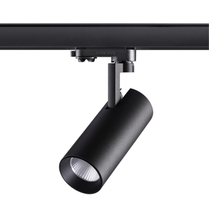Трековый светильник NOVOTECH HELIX, черный, LED, LED 20W, 4000K