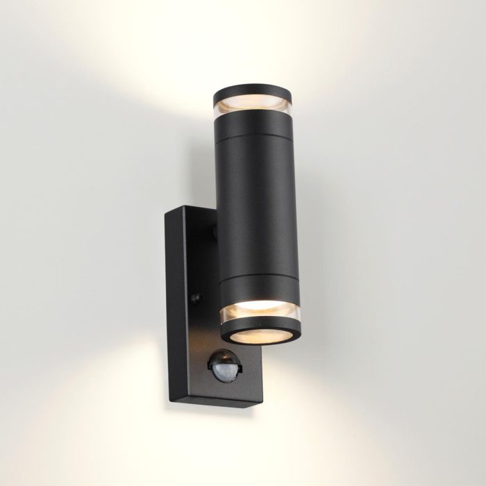 Бра ODEON LIGHT MOTTO, черный, GU10 LED, LED 14W