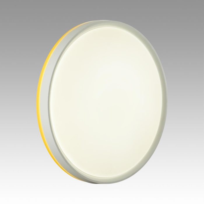 Настенно-потолочный светильник SONEX KEZO YELLOW, белый/желтый, LED, LED 48W, 4000K