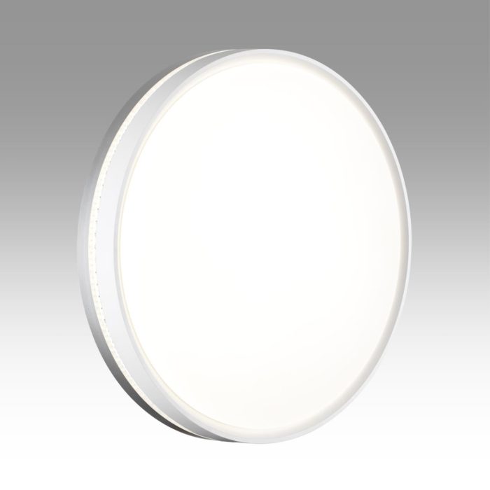 Настенно-потолочный светильник SONEX NOHAVA GREY, белый, серый/белый, LED, LED 76W, 3000K