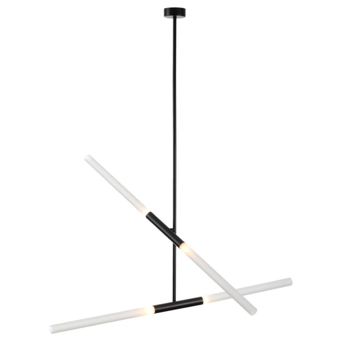 Потолочный светильник ODEON LIGHT SOHO, черный/белый, G9, 160W