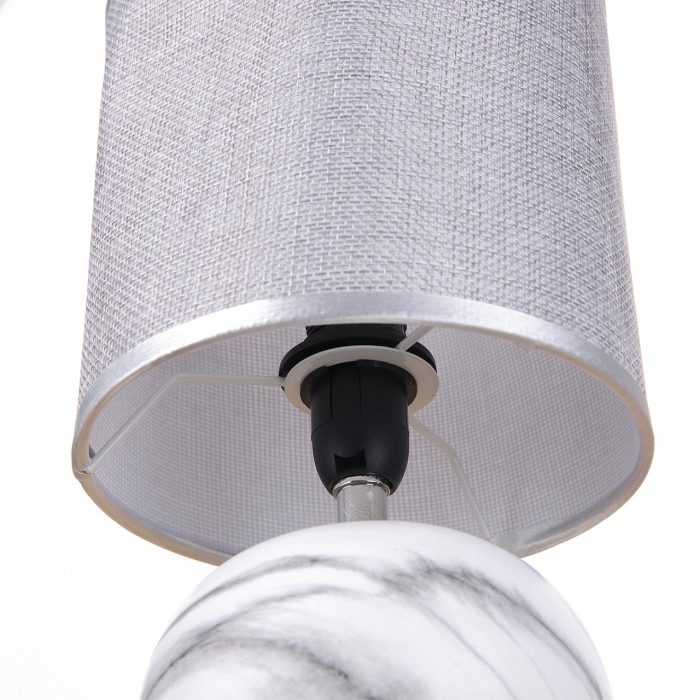 Настольная лампа LUMION KOHALA, серый, E14, 40W