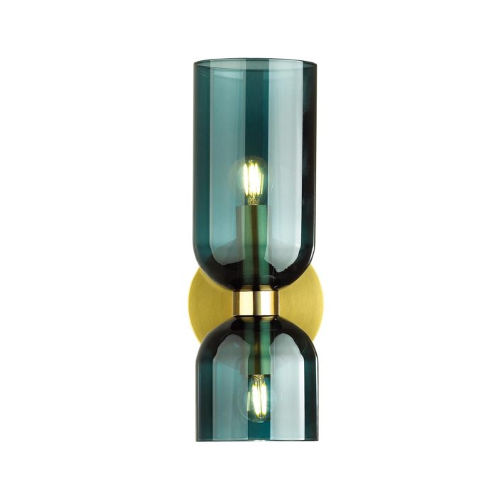 Бра ODEON LIGHT ORINOCO, бронзовый/синий, E14, 120W