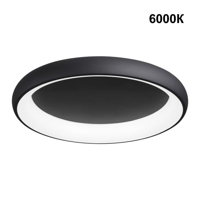 Потолочный светильник NOVOTECH FOLD, черный, LED, LED 60W, 3000K