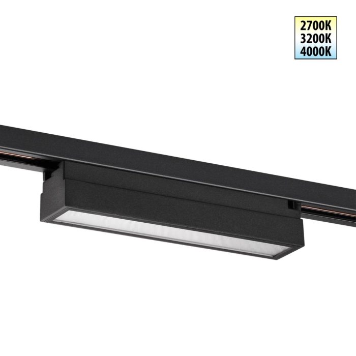 Трековый светильник NOVOTECH ITER, черный, LED, LED 12W, 2700K