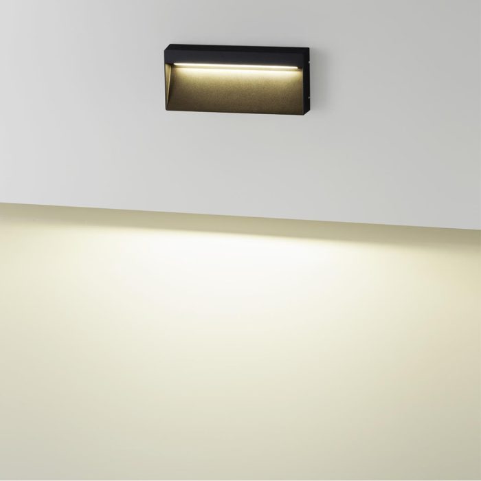 Потолочный светильник ODEON LIGHT VITTY, черный, LED, LED 5W, 3000K