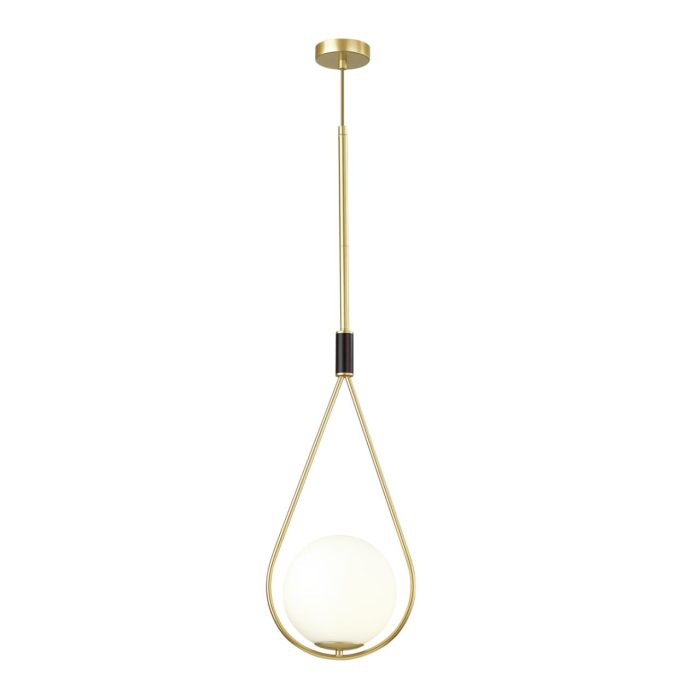 Подвесной светильник ODEON LIGHT FLARI, золтой/черный, E14, 40W