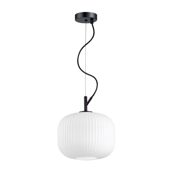 Подвесной светильник ODEON LIGHT ROOFI, белый/черный, E27, 60W