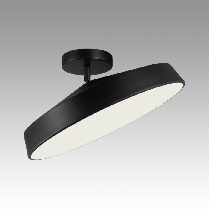 Потолочный светильник SONEX MIRA BLACK, белый, черный/черный, LED, LED 48W, 4000K