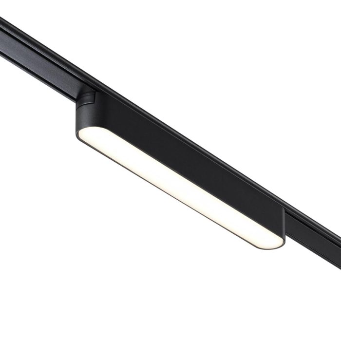 Трековый светильник NOVOTECH SMAL, черный, LED, LED 12W, 4000K