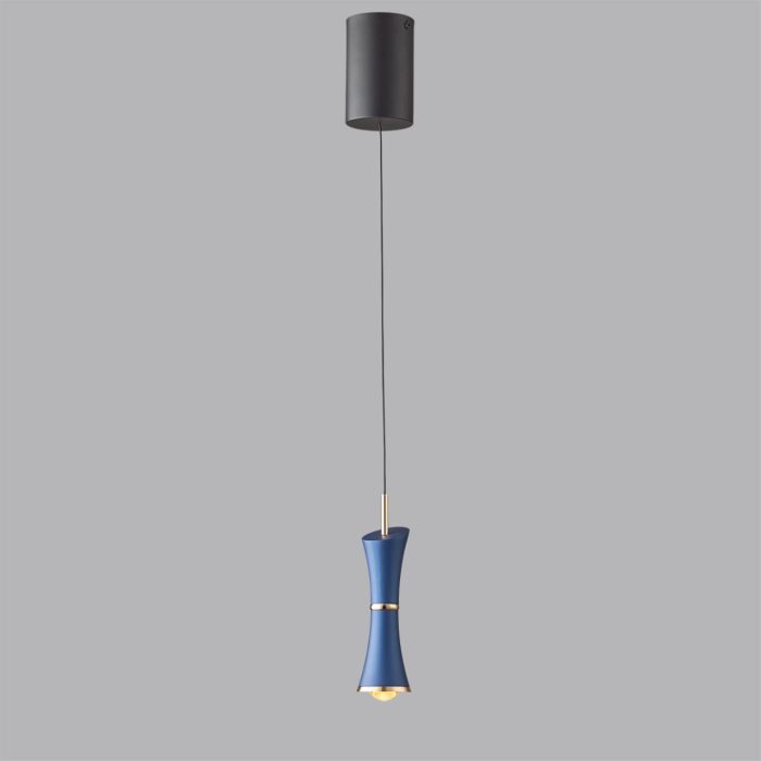 Подвесной светильник LUMION LASSE, синий/цветной, LED, LED 7W, 3000K
