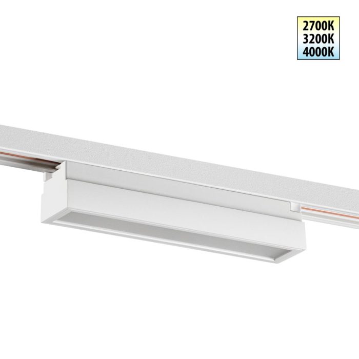 Трековый светильник NOVOTECH ITER, белый, LED, LED 12W, 2700K