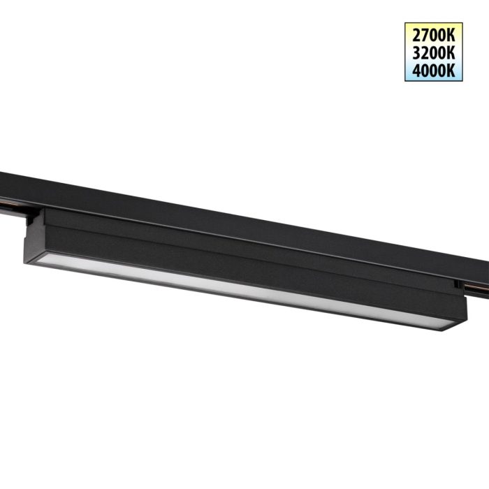 Трековый светильник NOVOTECH ITER, черный, LED, LED 24W, 2700K