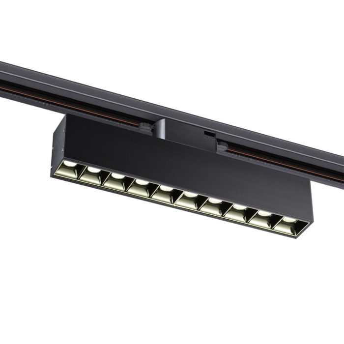 Трековый светильник NOVOTECH ITER, черный, LED, LED 16W, 4000K