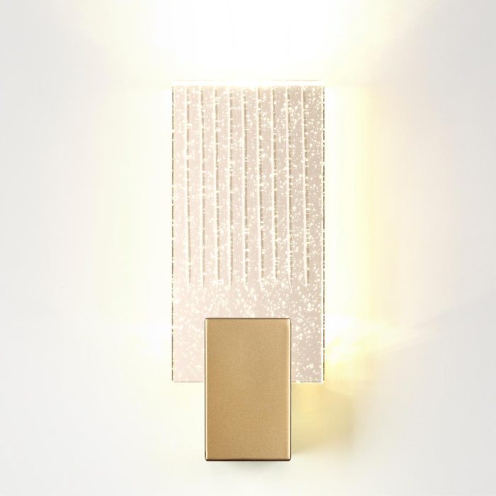Бра ODEON LIGHT RICCI, золотистый/золотой, LED, LED 5W, 3000K