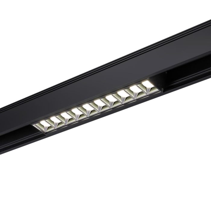 Трековый светильник NOVOTECH KIT, черный, LED, LED 20W, 4000K